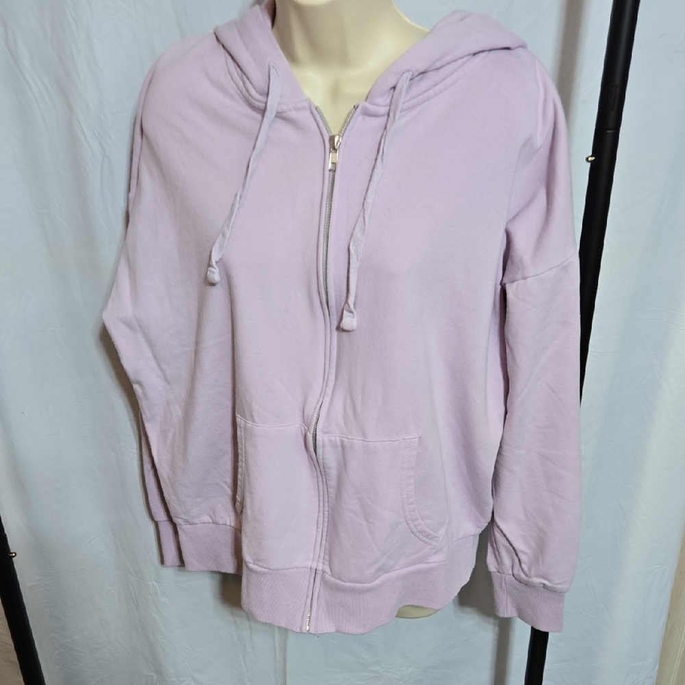 Time and Tru Women's Zip Up Fleece Hoodie
